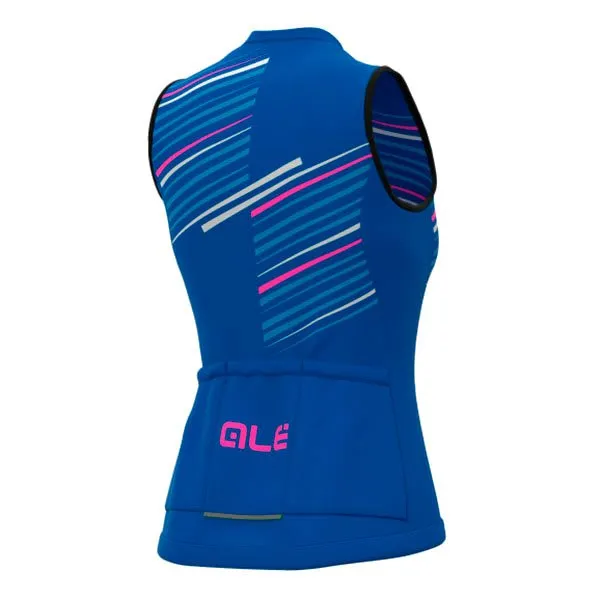 Alé Solid Flash Ermeløs Sykkeltrøye, Light blue, L Alé Solid Flash Ermeløs Sykkeltrøye, Light blue, L