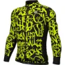Alé Solid Ride Langermet Trøye, Fluor yellow, M