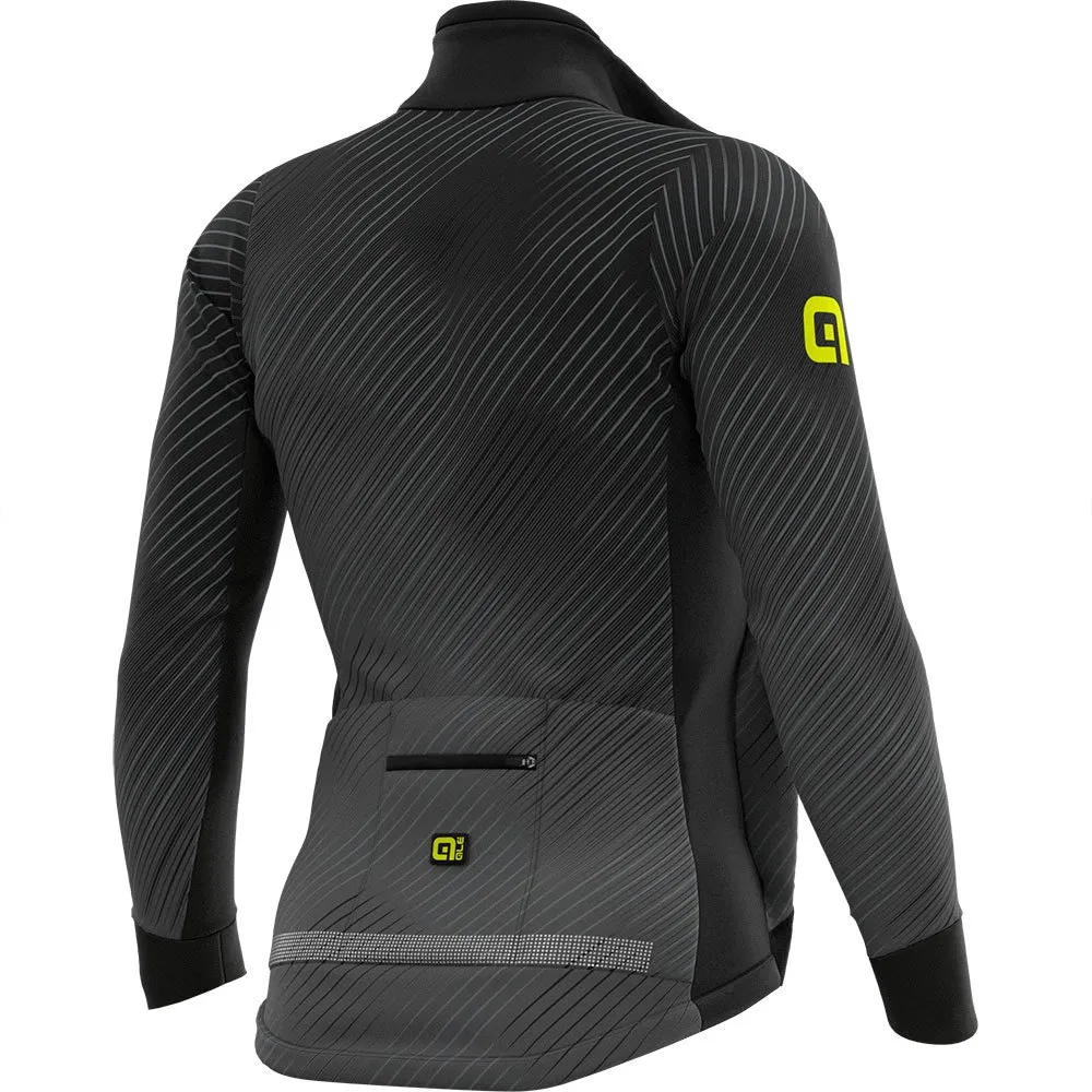 Alé Storm Langermet Trøye, Black / grey