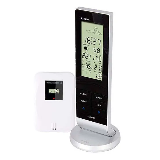 Alecto Ws1150 Værstasjon, Black / grey, One Size