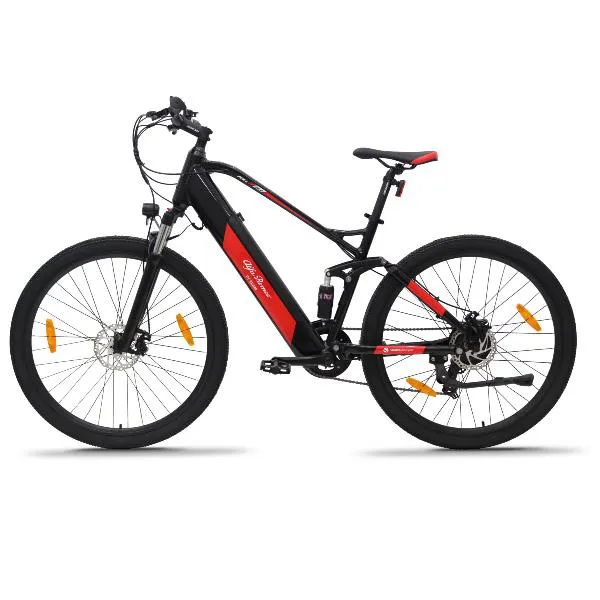 Alfa Romeo Full 29´´ Elektrisk Terrengsykkel, Black / red, One Size, 250Wh, Elsykkel