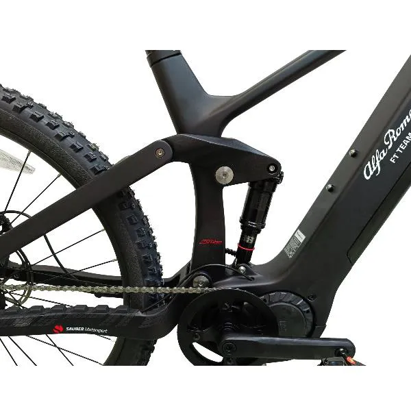 Alfa Romeo Full Carbon 29´´ Elektrisk Terrengsykkel, Black, One Size, 250Wh, Elsykkel Alfa Romeo Full Carbon 29´´ Elektrisk Terrengsykkel, Black, One Size, 250Wh, Elsykkel