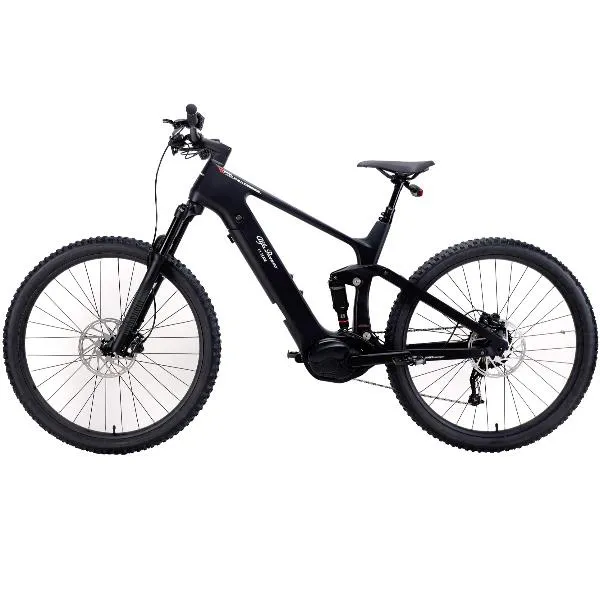 Alfa Romeo Full Carbon 29´´ Elektrisk Terrengsykkel, Black, One Size, 250Wh, Elsykkel Alfa Romeo Full Carbon 29´´ Elektrisk Terrengsykkel, Black, One Size, 250Wh, Elsykkel