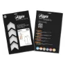 Algis Bright Gaffelbeskyttelsesklistremerker, Clear, One Size