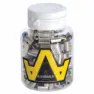 Alhonga Reinforced Kabelhylse 200 Enheter, Black, 5mm