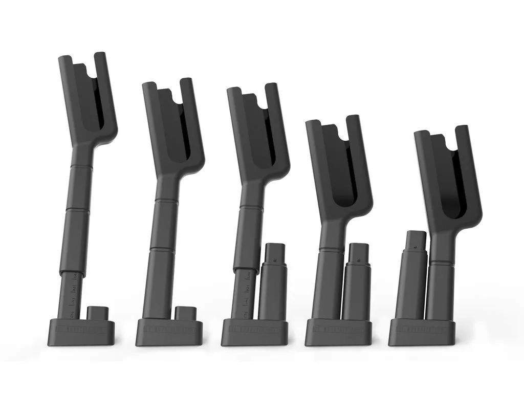 All Mountain Style Bærbar Støtte, Black, One Size