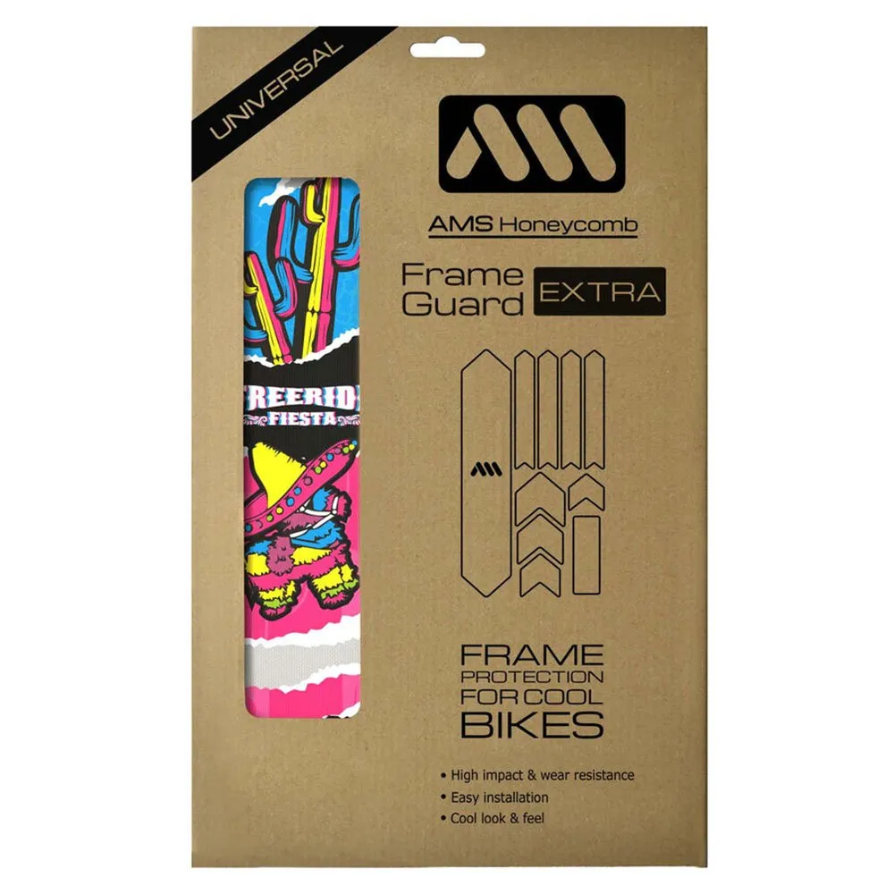 All Mountain Style Freeride Fiesta 2023 Rammebeskyttelse, Multicolor, One Size