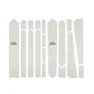 All Mountain Style Gravel/road Total Rammebeskyttelse, Clear, One Size
