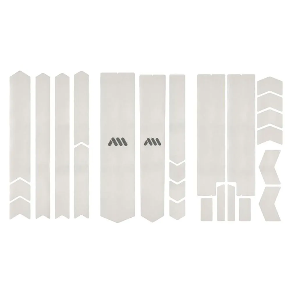 All Mountain Style Honeycomb Total Frame Guard Stickers Refurbished, Clear silver, One Size All Mountain Style Honeycomb Total Frame Guard Stickers Refurbished, Clear silver, One Size