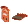 Alligator Avid Elixir Turbonica Organiske Skivebremseklosser, Orange, One Size