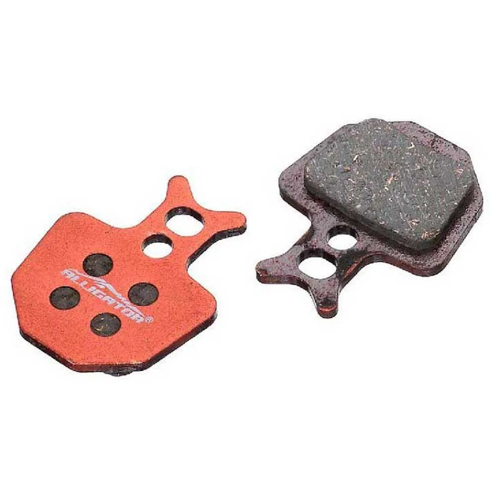 Alligator Extreme Carbon Formula Skivebremseklosser, Red, One Size