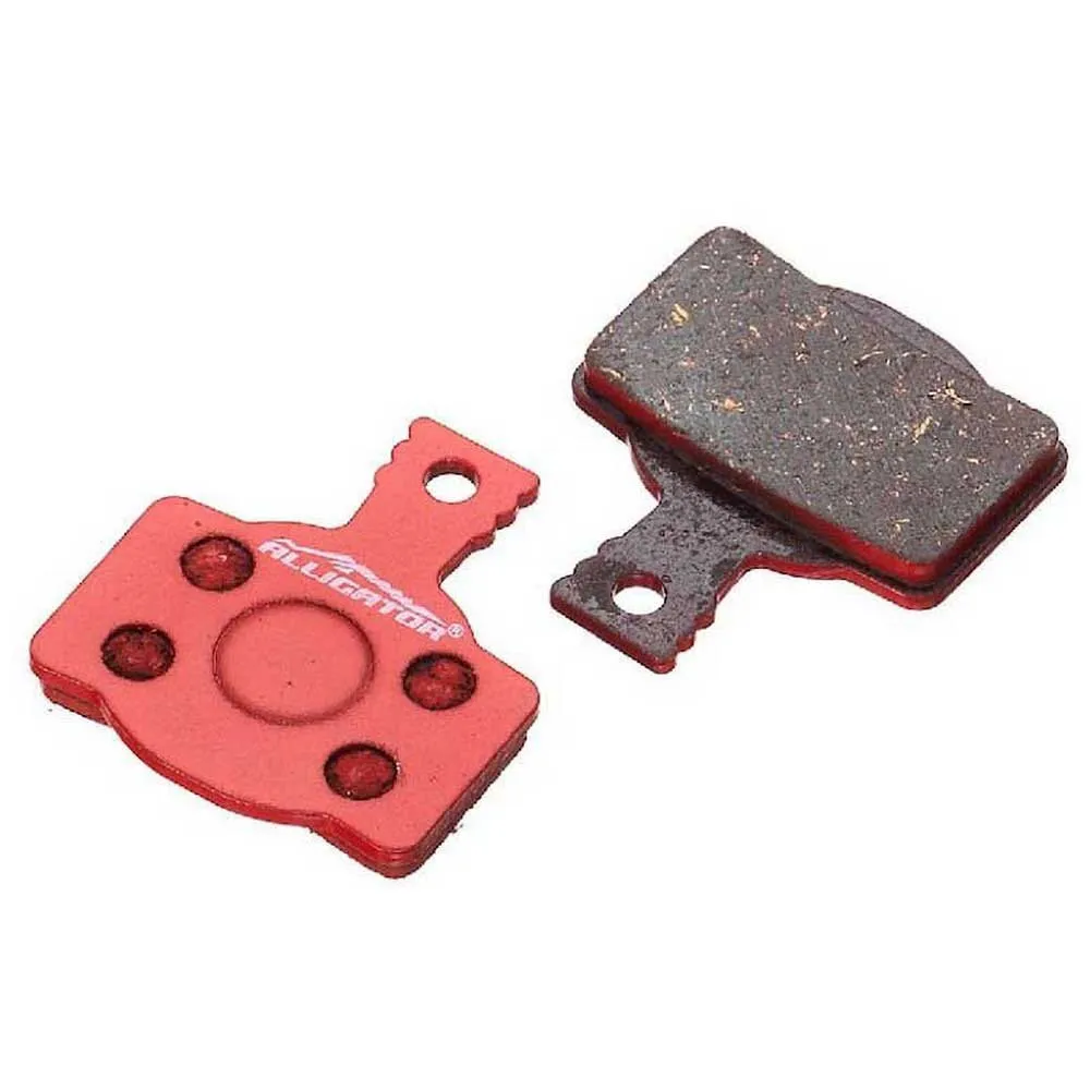 Alligator Extreme Carbon Magura Mt2/mt4/mt6/mt8 Skivebremseklosser, Red, One Size