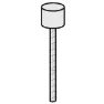Alligator Stainless Slick Girvaier 100 Enheter, Silver, 1.1 x 2000mm