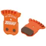 Alligator Turbo Shimano Ultegra Skivebremseklosser, Orange, One Size