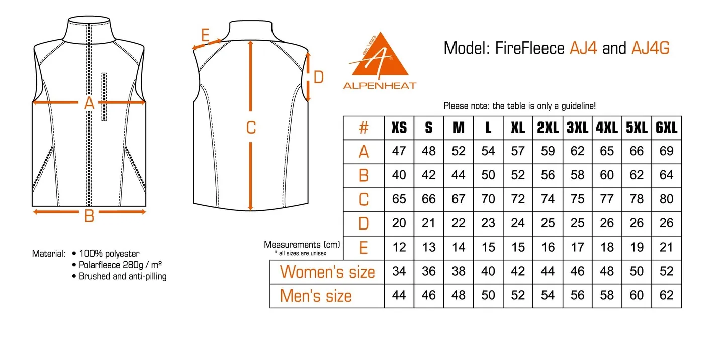 Alpenheat Fire-Fleece Varmevest