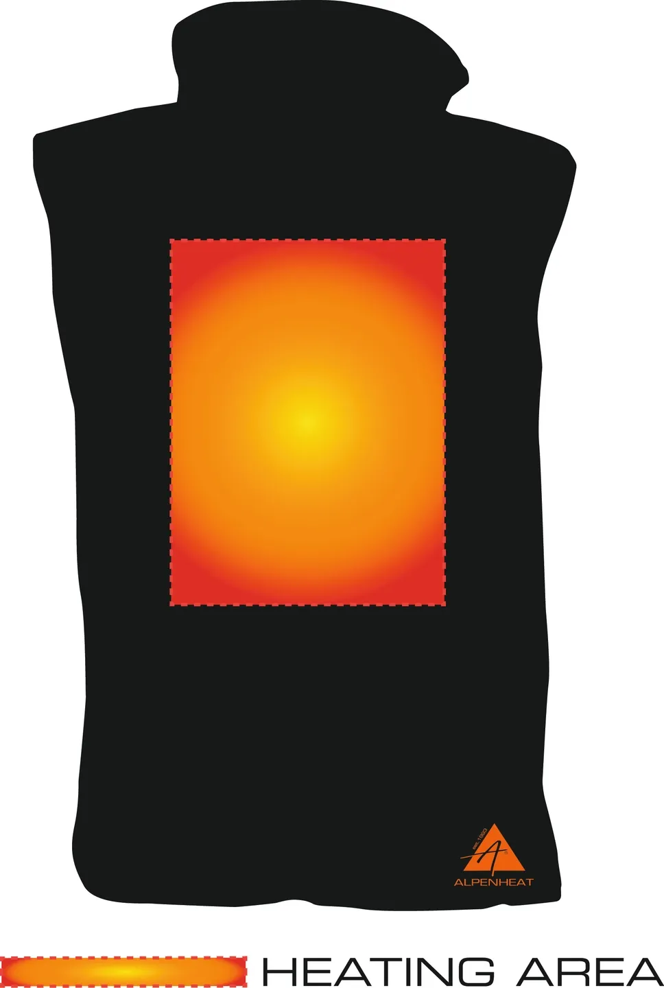 Alpenheat Fire Softshell Varmevest