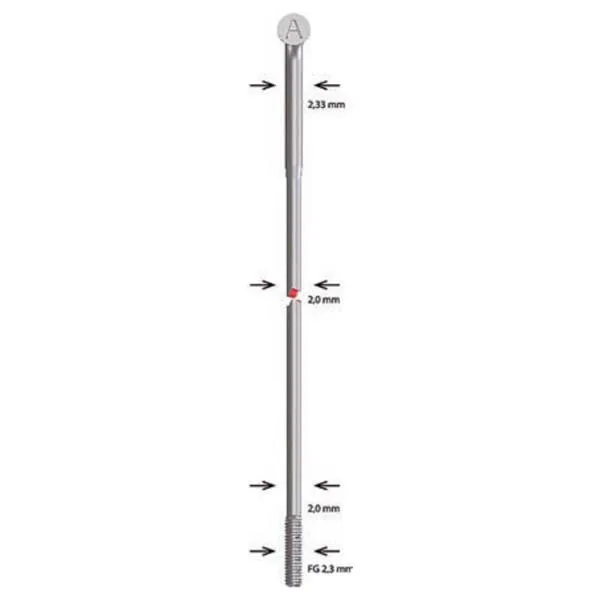 Alpina 2.34/2.00 Stainless Steel Eiker 100 Enheter