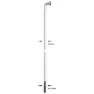 Alpina 2.34 Stainless Steel Eiker 100 Enheter, Silver, 294mm