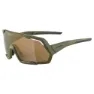 Alpina Rocket Q-lite Solbriller, Olive matt, Bronce Mirror/CAT3