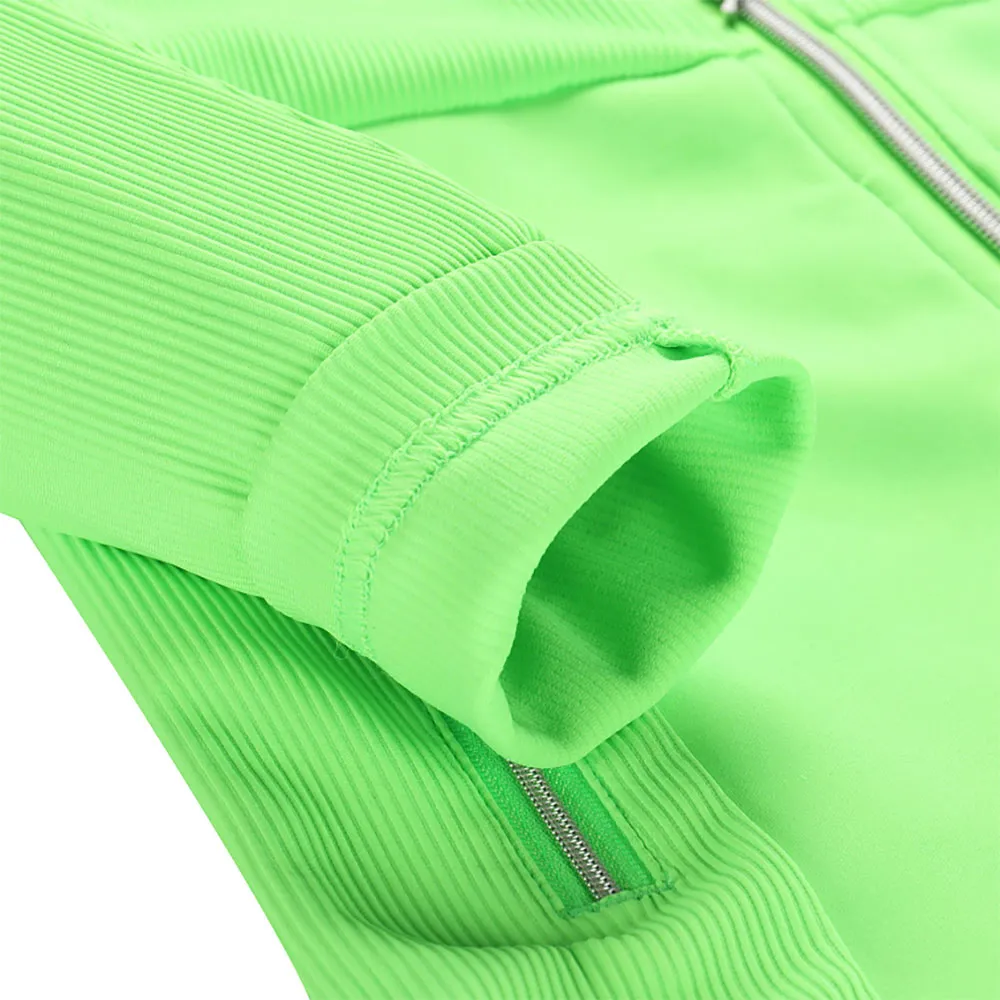 Alpine Pro Dozero Genser Med Hel Glidelås, Neon green gecko, 128-134cm Alpine Pro Dozero Genser Med Hel Glidelås, Neon green gecko, 128-134cm