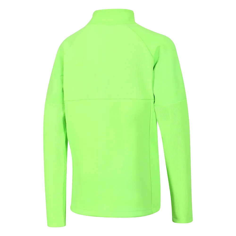 Alpine Pro Dozero Genser Med Hel Glidelås, Neon green gecko, 128-134cm Alpine Pro Dozero Genser Med Hel Glidelås, Neon green gecko, 128-134cm