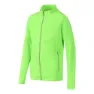 Alpine Pro Dozero Genser Med Hel Glidelås, Neon green gecko, 128-134cm