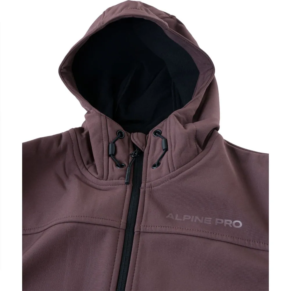 Alpine Pro Esera Softshelljakke, Brown Alpine Pro Esera Softshelljakke, Brown