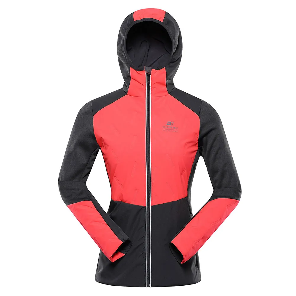 Alpine Pro Gomara Fleecejakke Med Full Glidelås, Diva pink / smoked pearl