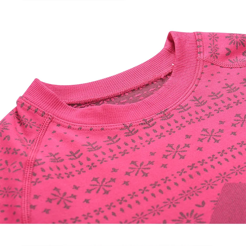 Alpine Pro Kunb038 Langarmet Baselag, Pink, L Alpine Pro Kunb038 Langarmet Baselag, Pink, L