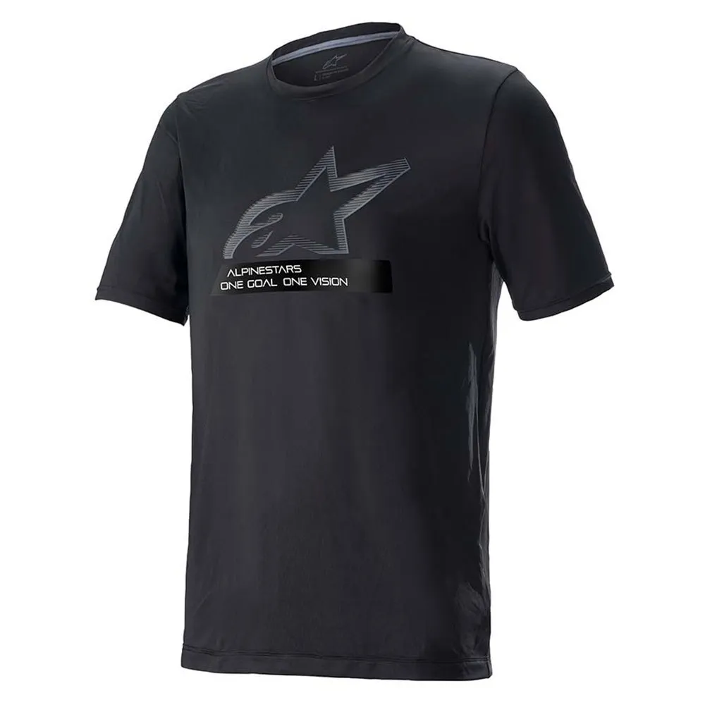 Alpinestars Ageless V3 Tech Kortskjortet Enduro-sykkeltrøye, Black, L