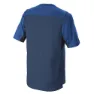 Alpinestars Drop 6 V2 Kortskjortet Enduro-sykkeltrøye, Mid blue / black