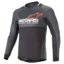 Alpinestars Drop 8.0 Langermet Trøye, Black / coral, S