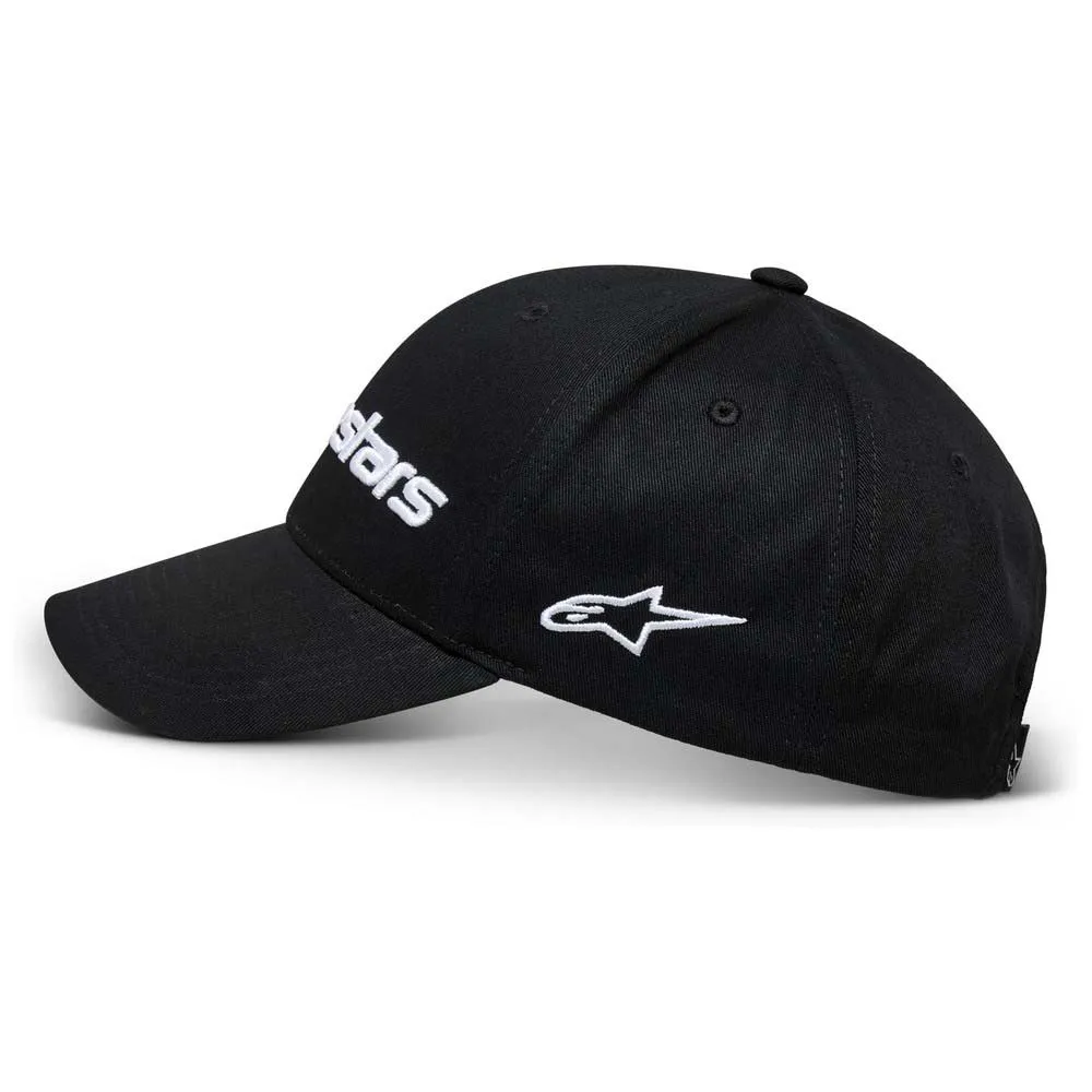Alpinestars Linear Wordmark 2.0 Cap, Black / white