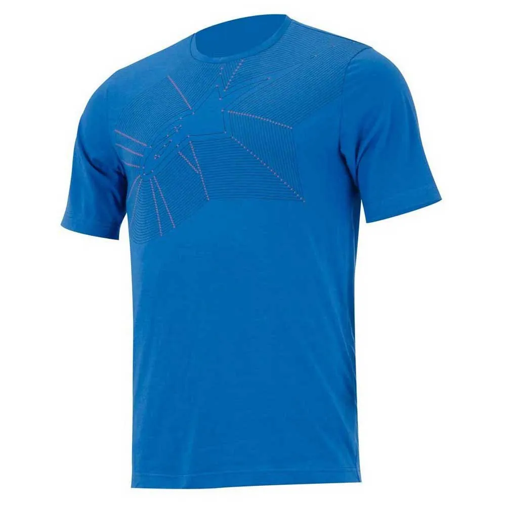 Alpinestars Manual Kortarmet T-skjorte, Electric blue, S Alpinestars Manual Kortarmet T-skjorte, Electric blue, S