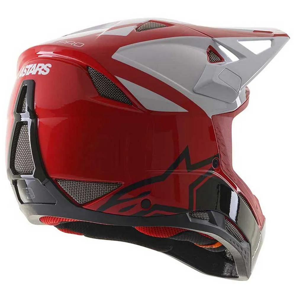 Alpinestars Missile Pro Nedoverbakke Hjelm, Red / white Alpinestars Missile Pro Nedoverbakke Hjelm, Red / white