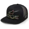 Alpinestars Ride 4.0 Camo Truckerlue, Black