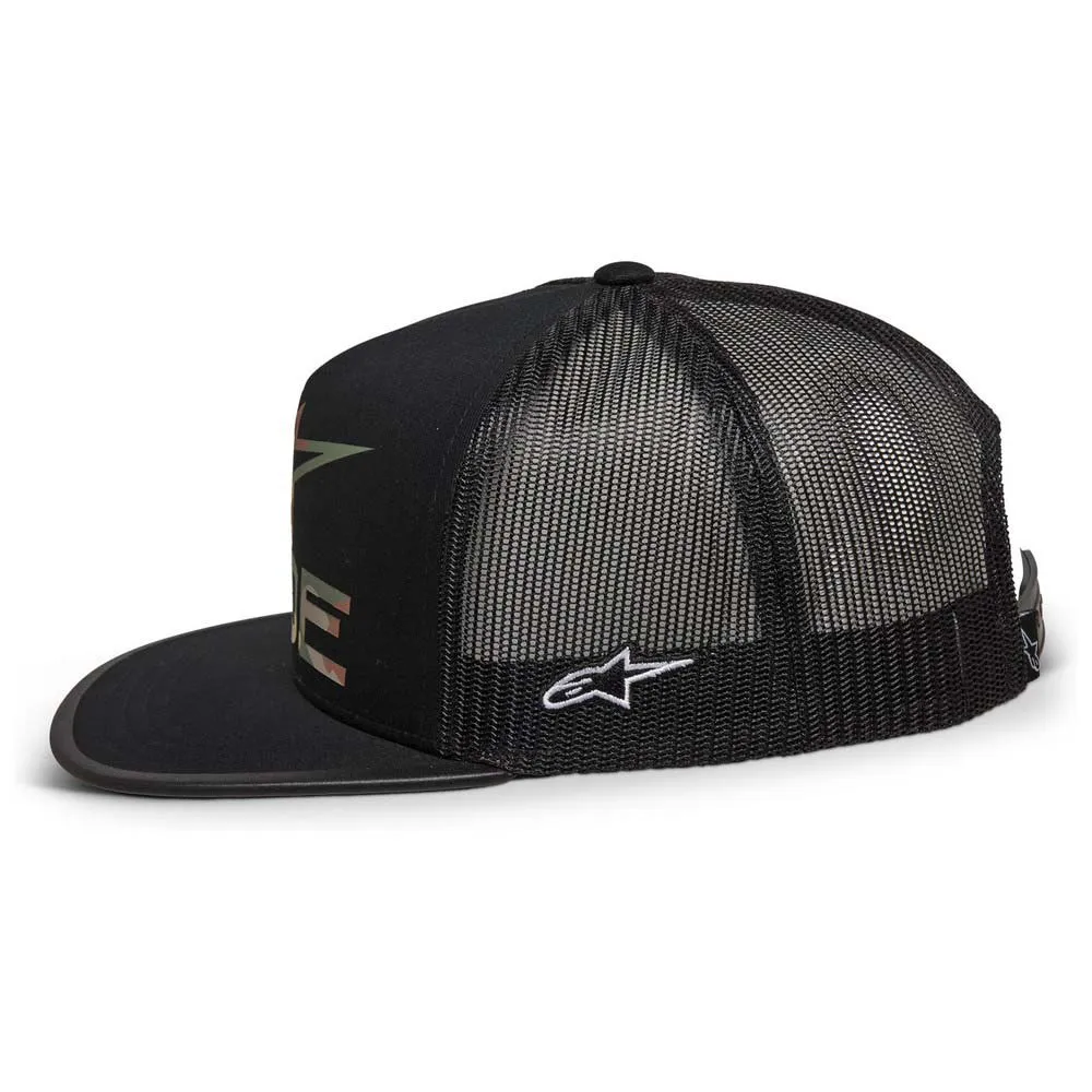 Alpinestars Ride 4.0 Camo Truckerlue, Black