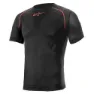 Alpinestars Ride Tech V2 Summer Kortærmet Baselayer Refurbished, Black / red