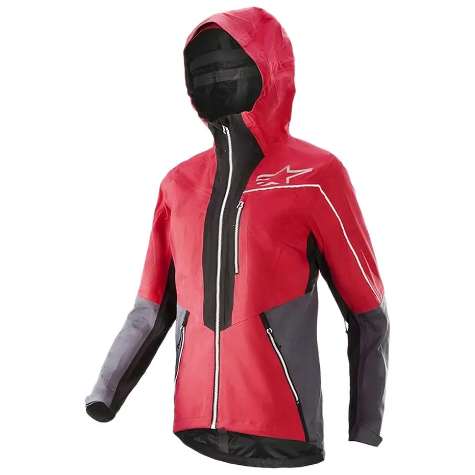 Alpinestars Stella Tahoe 8.0 Wp Jakke, Cardinal red / grisaille / black