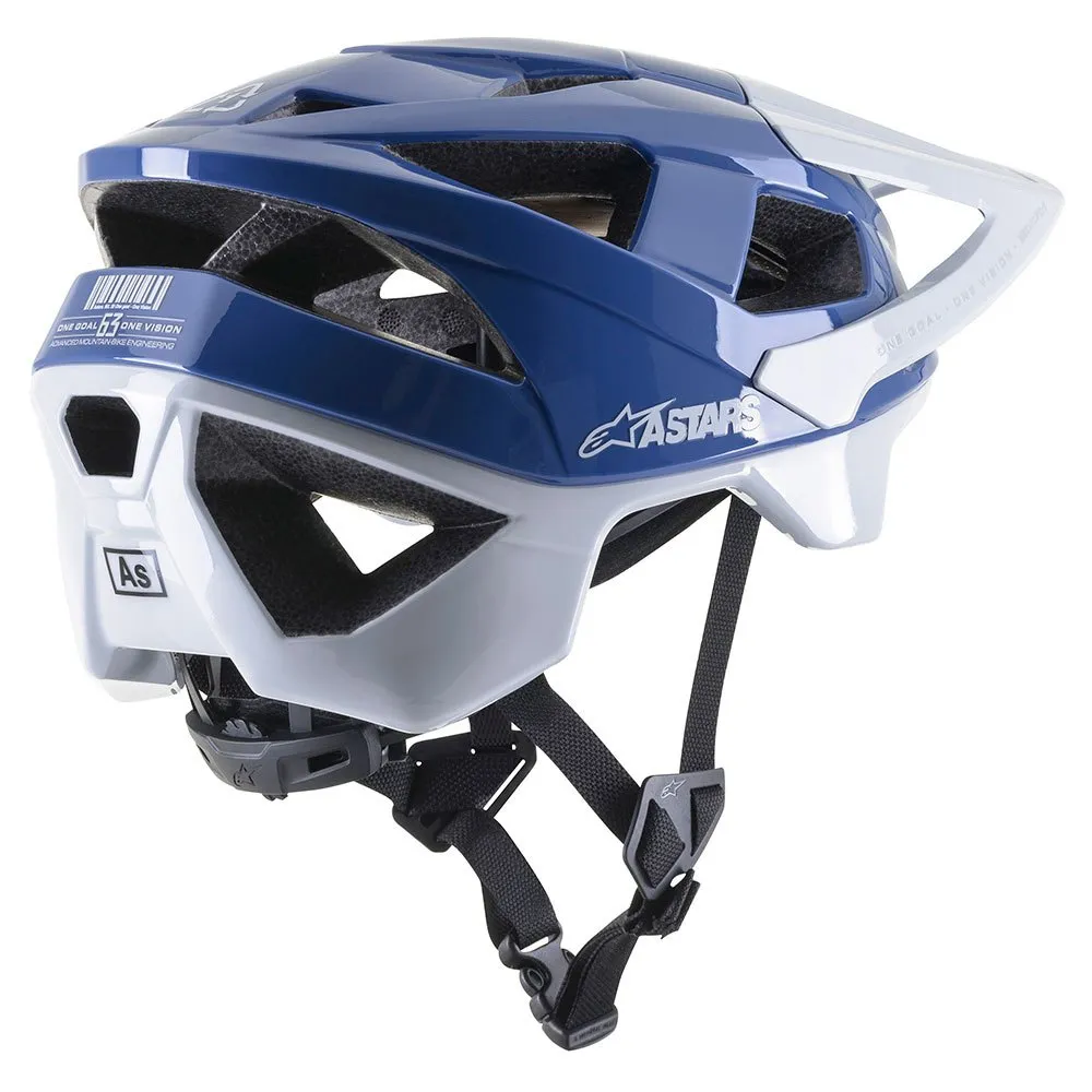 Alpinestars Vector Pro A1 Mtb-hjelm Refurbished, Mid blue / bright grey Alpinestars Vector Pro A1 Mtb-hjelm Refurbished, Mid blue / bright grey