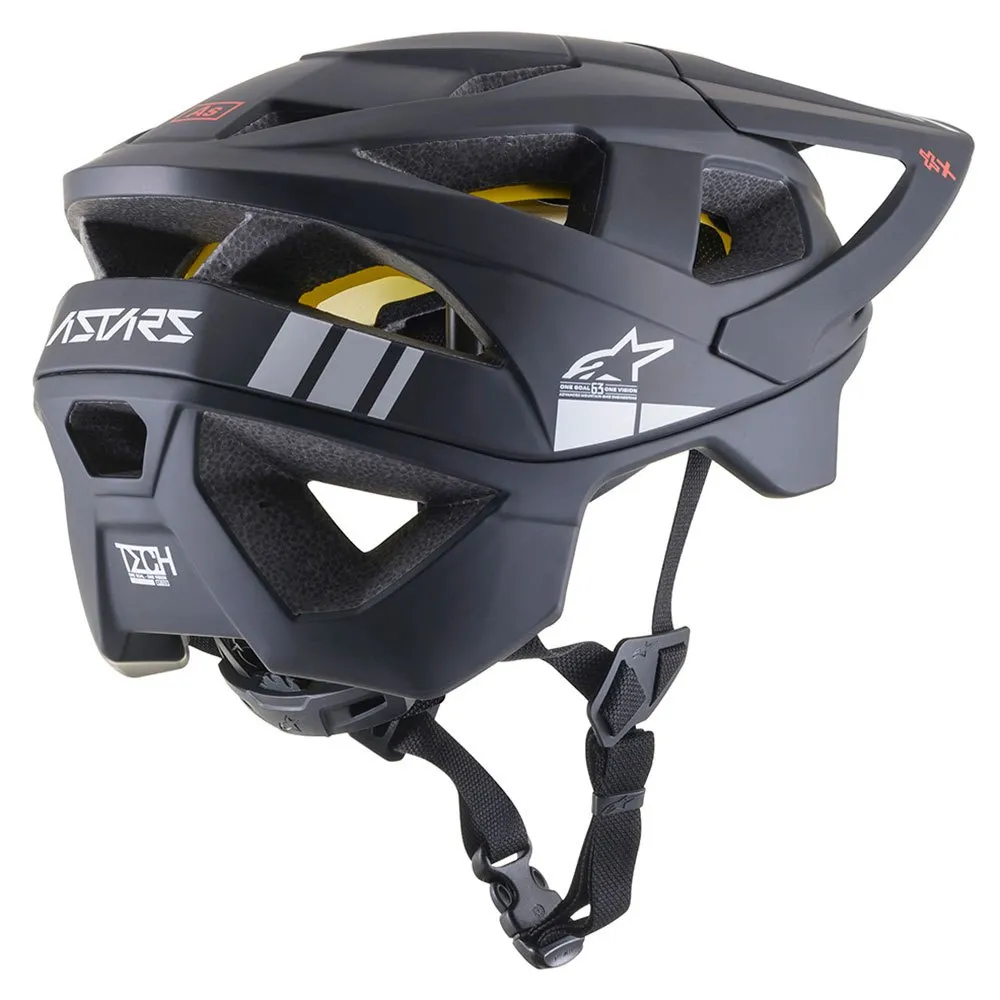 Alpinestars Vector Tech A1 Mips Mtb-hjelm, Black / light grey matte Alpinestars Vector Tech A1 Mips Mtb-hjelm, Black / light grey matte