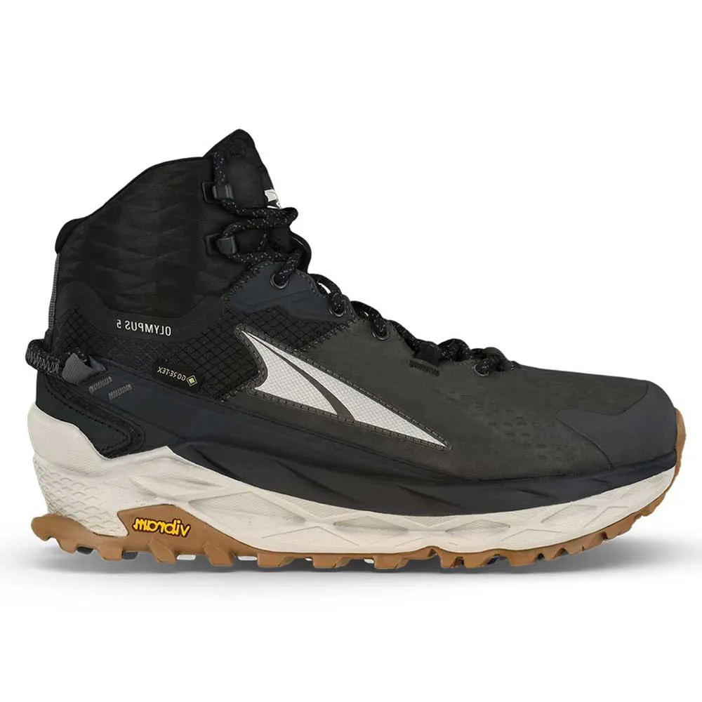Altra Olympus 5 Hike Mid Goretex Trailsko, Black / gray