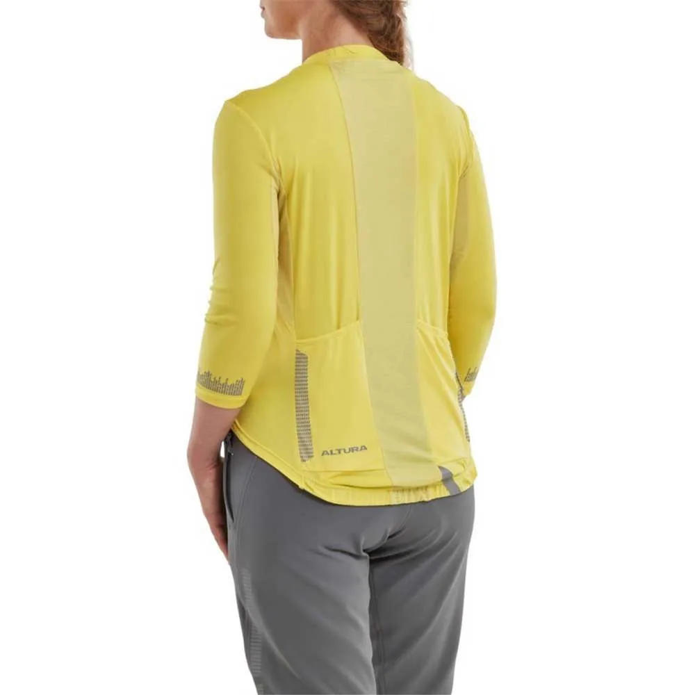 ALTURA All Roads 2022 3/4 Ermet Endurotrøye, Yellow, XXL ALTURA All Roads 2022 3/4 Ermet Endurotrøye, Yellow, XXL