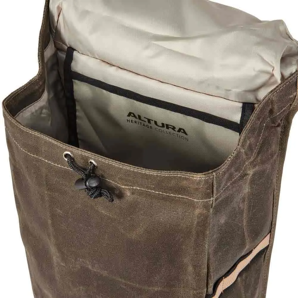 ALTURA Heritage Sykkelveske 16l, Olive, One Size ALTURA Heritage Sykkelveske 16l, Olive, One Size