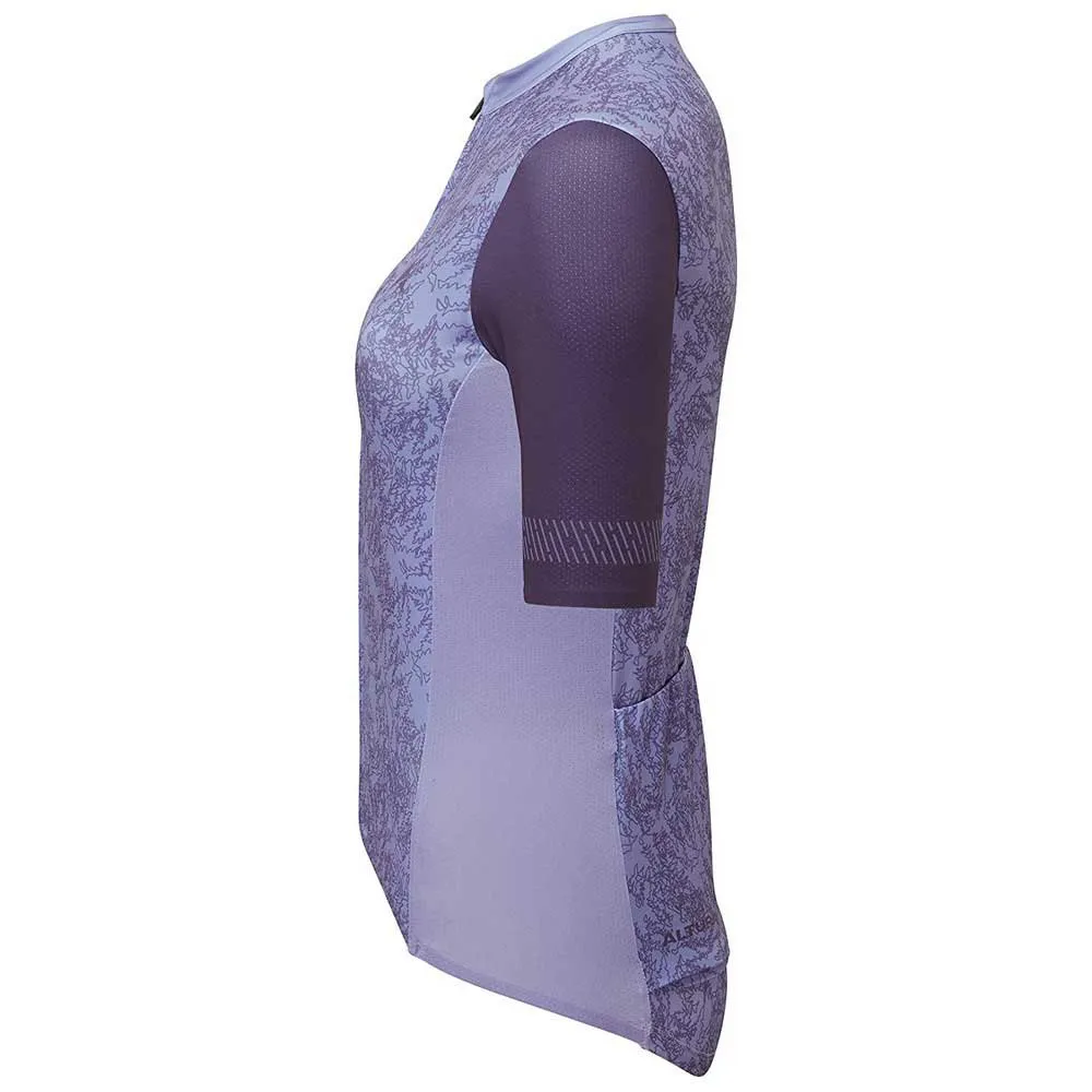 ALTURA Icon Plus Kort Ermet Trøye, Lilac, XS