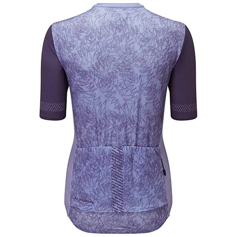ALTURA Icon Plus Kort Ermet Trøye, Lilac, XS