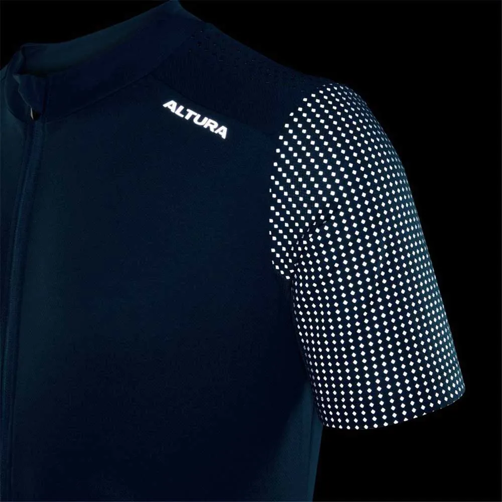 ALTURA Nightvision Kort Ermet Trøye, Navy, M