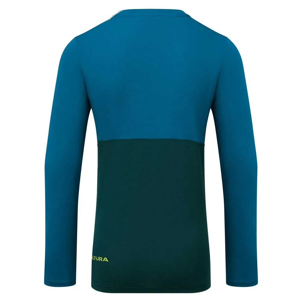 ALTURA Spark Lightweight Langarmet Enduro-sykkeltrøye, Blue / teal