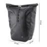 ALTURA Thunderstorm City Sykkelveske, Black, One Size