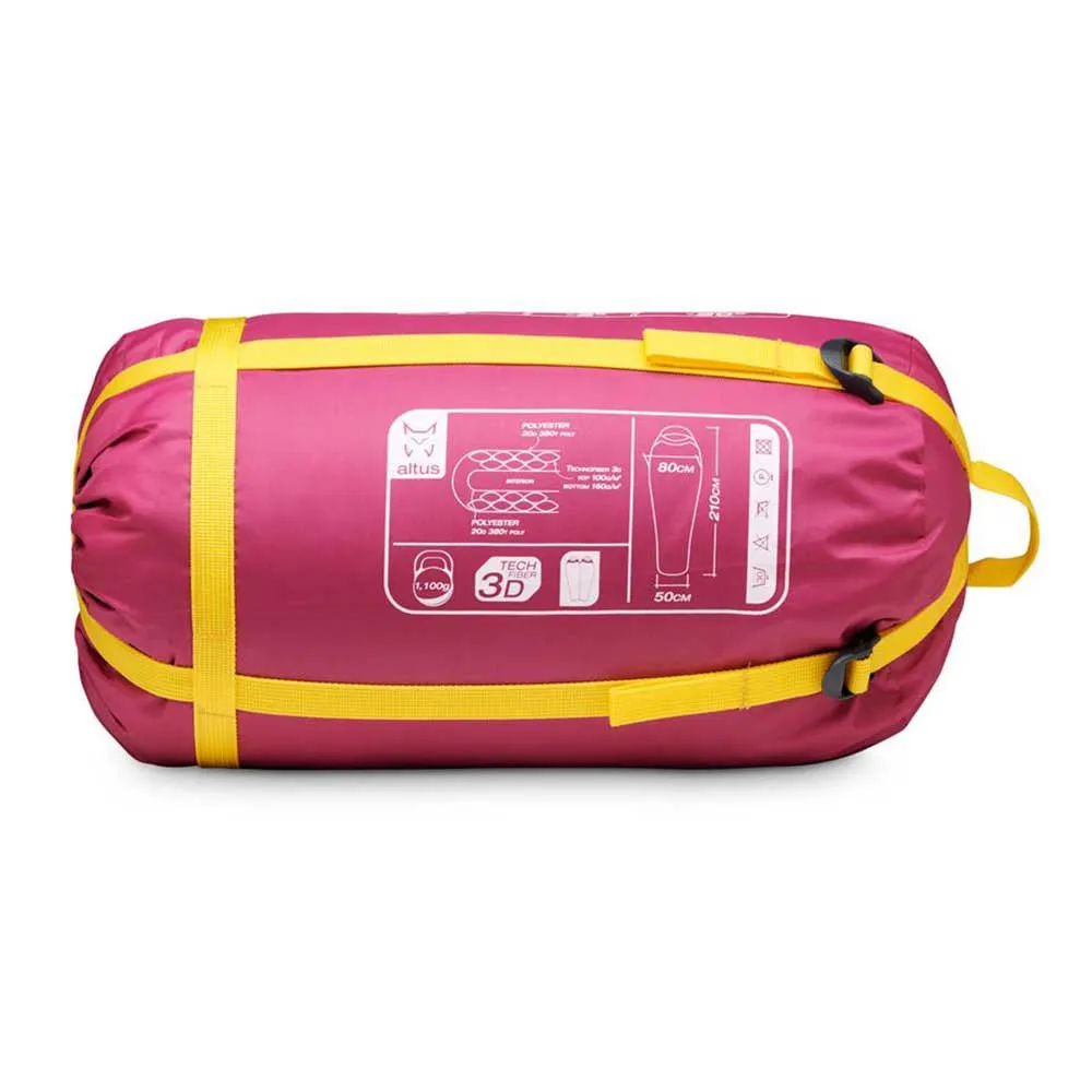 Altus Tibet 1100 Z80 Sovepose, Raspberry, Left Zipper